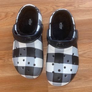 Sold out plaid crocs!